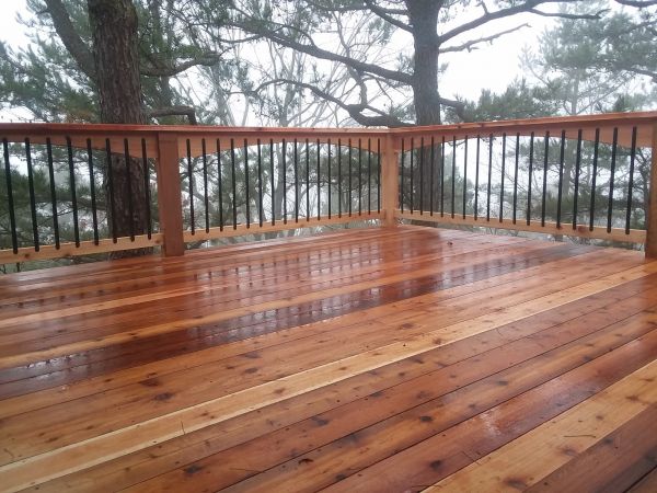 Cedar Deck Repair in Issaquah